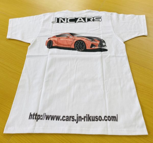 JNCARS レクサス Tシャツ前後