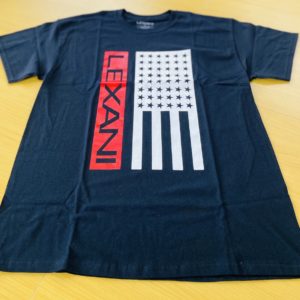 LEXANI US black red Tシャツ