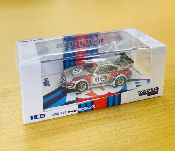 RWB 1：64 ミニカー シルバー