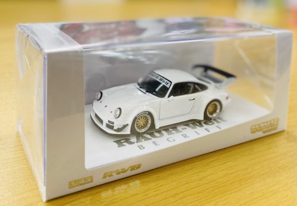 RWB 1：43 ミニカー 白