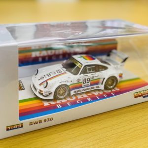 RWB 1：43 ミニカー 白(Rainbowcolor)