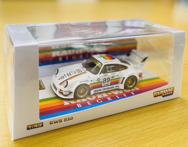 RWB 1：43 ミニカー 白(Rainbowcolor)