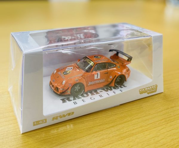 RWB 1：43 ミニカー オレンジ