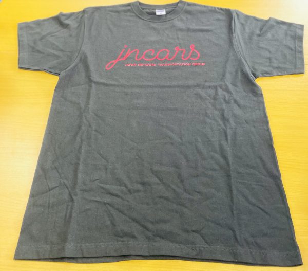 JNCARS 筆記体Tシャツ