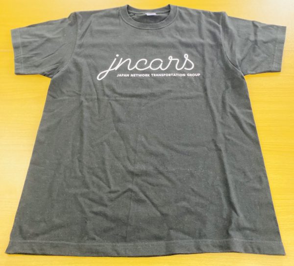 JNCARS 筆記体Tシャツ